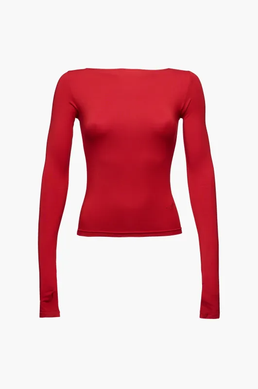 Boat Neck Long Sleeve made by Mimchik