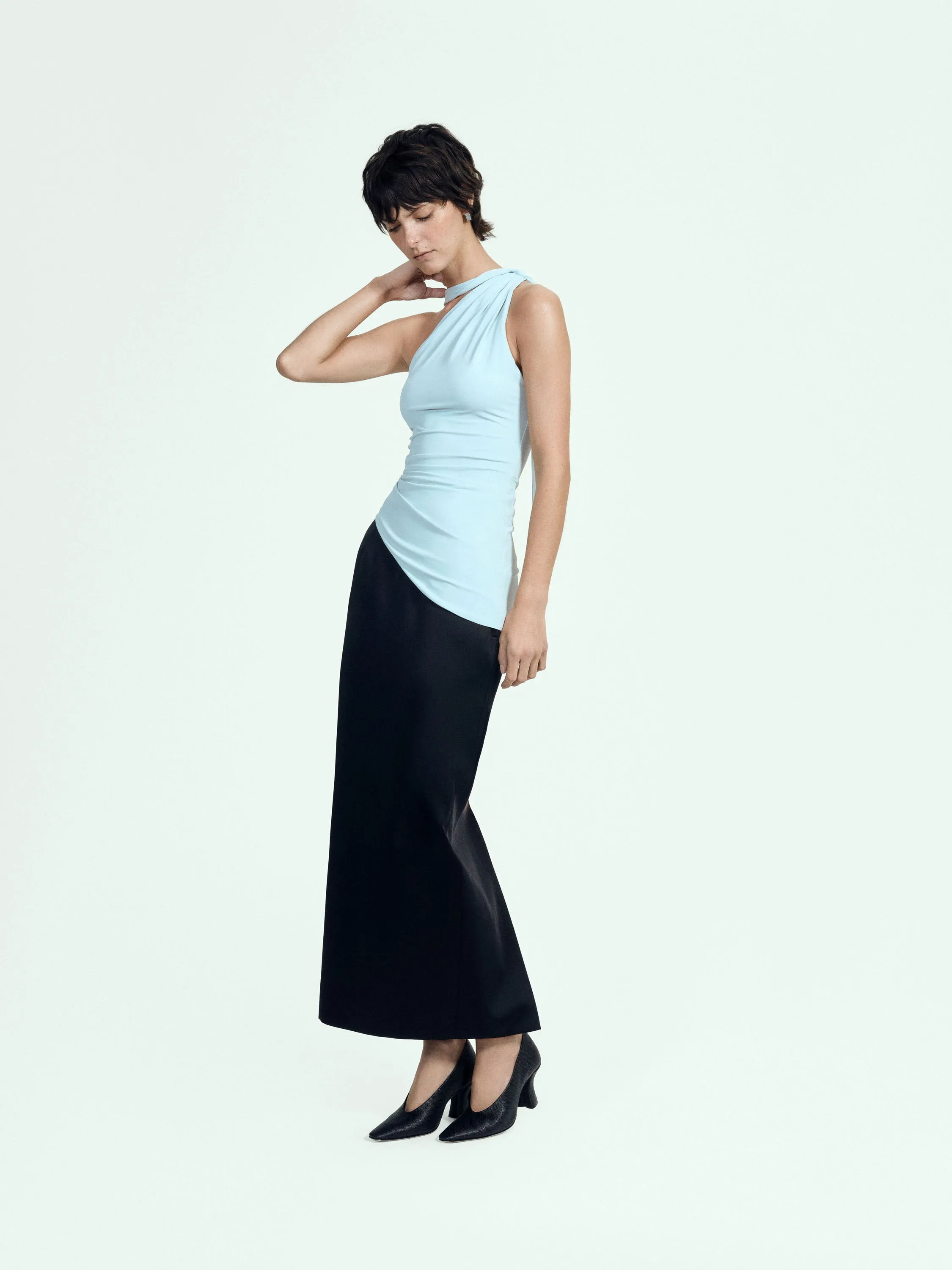 One Shoulder Tie Top sold by Mimchik product image thumbnail 5