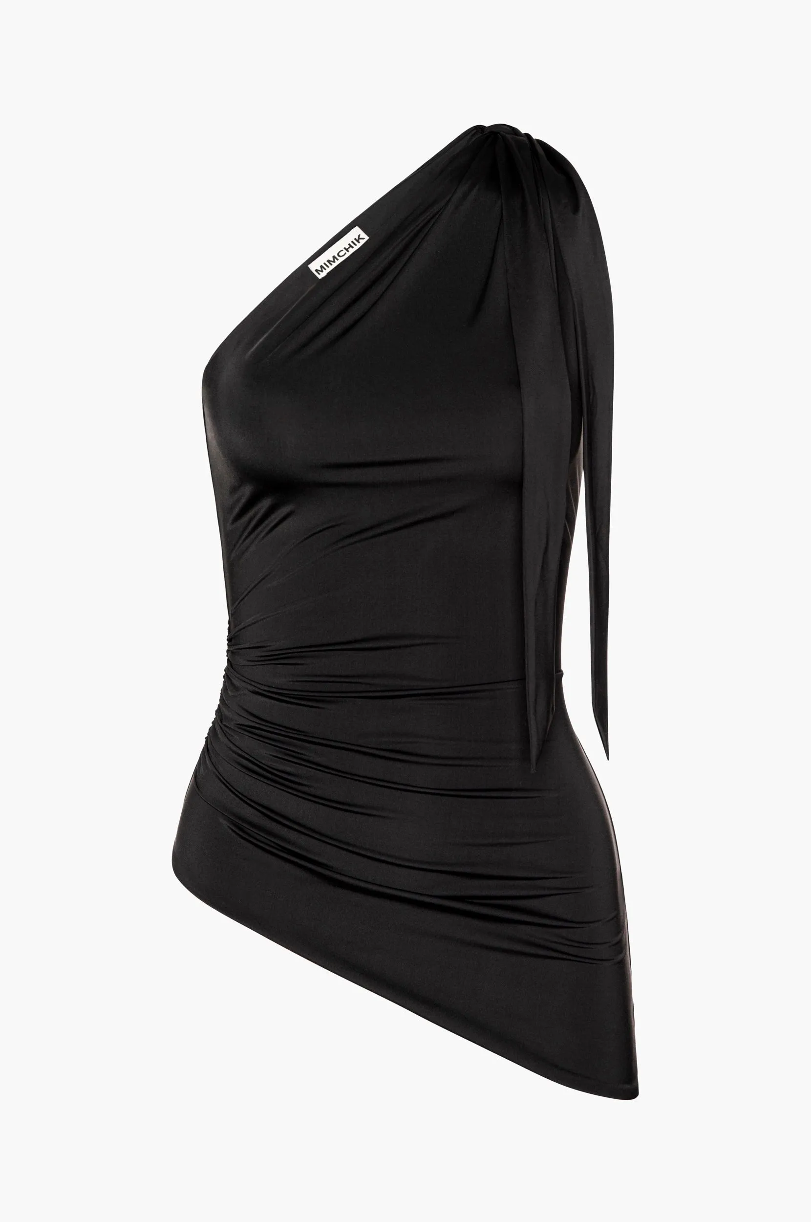 One Shoulder Tie Top sold by Mimchik