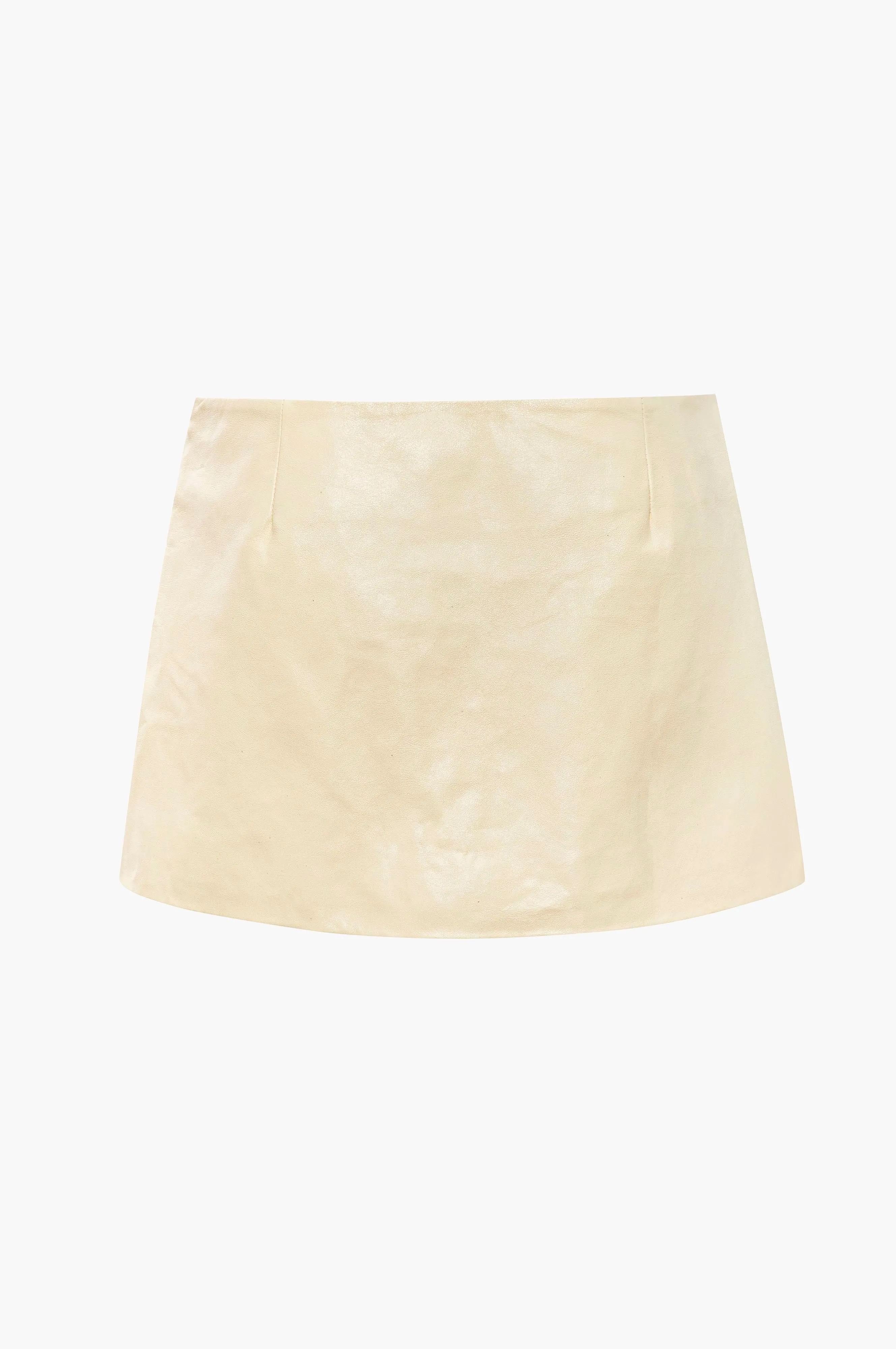 Mulholland Leather Mini Skirt sold by Mimchik product image thumbnail 5