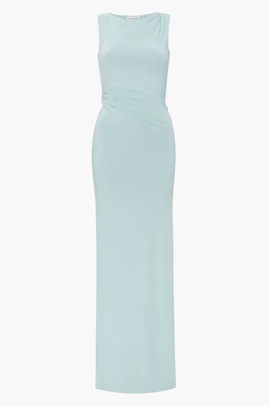 Magnolia Side Slit Gown made by Mimchik