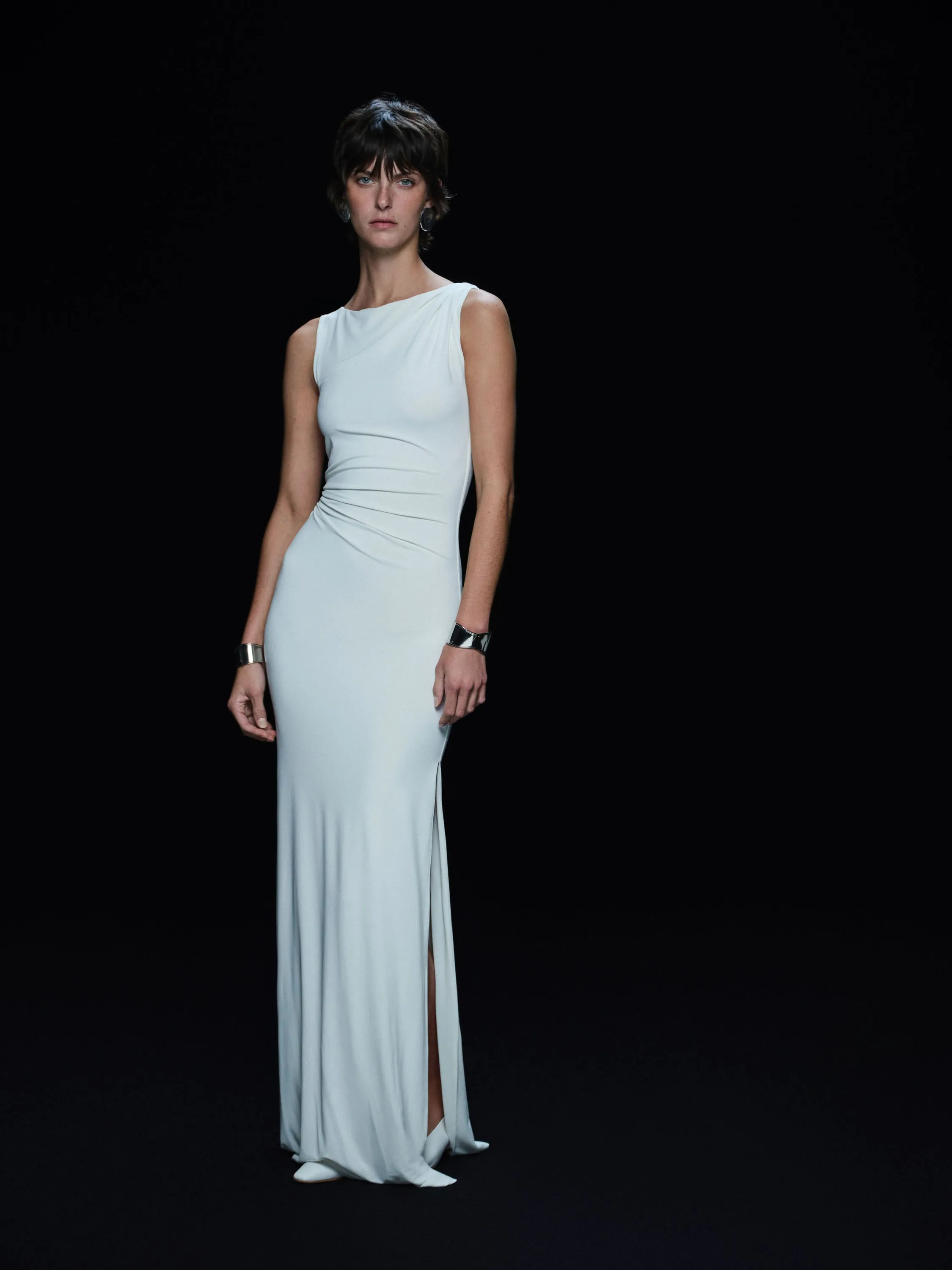Magnolia Side Slit Gown sold by Mimchik product image thumbnail 2