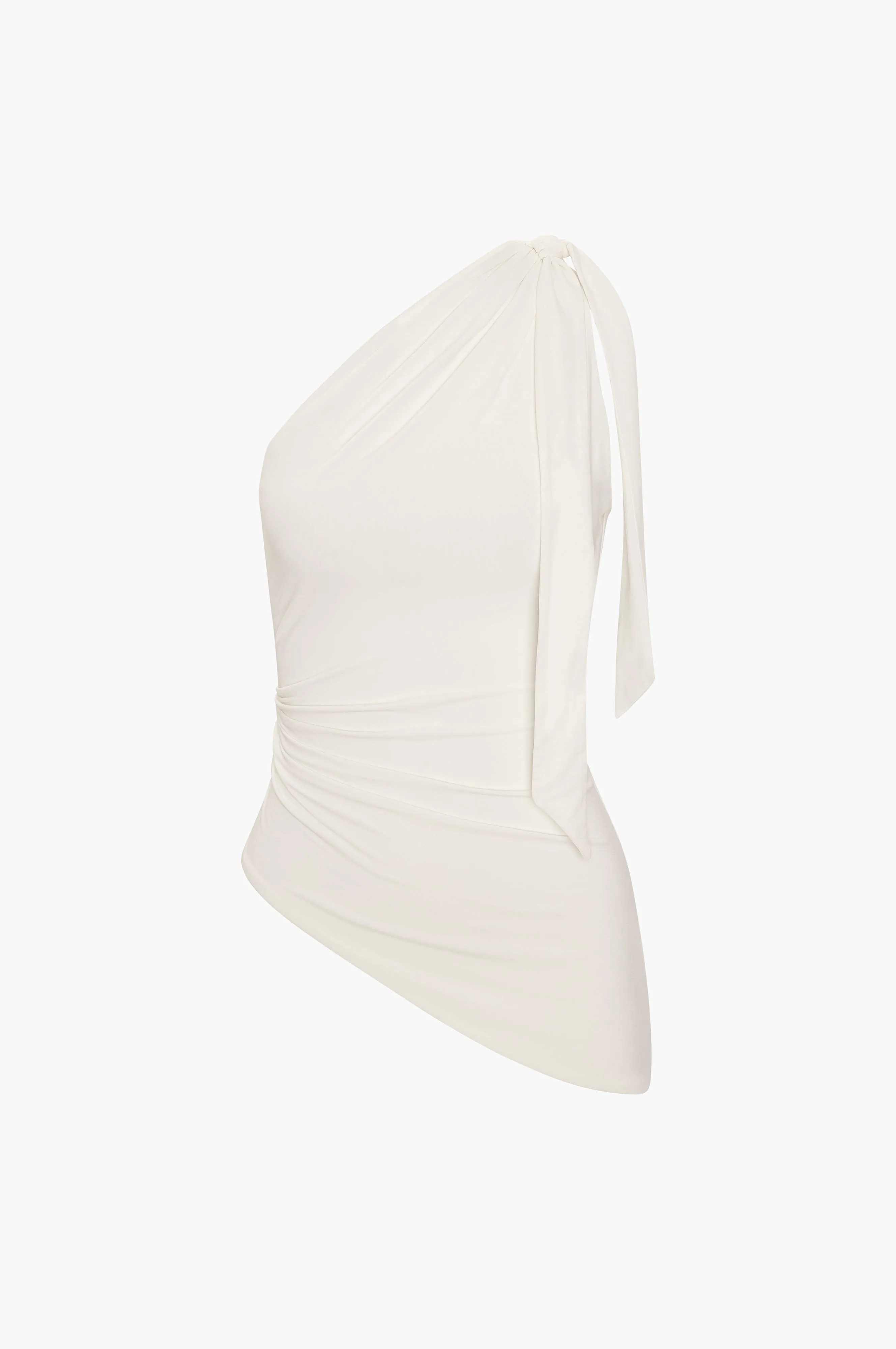 One Shoulder Tie Top sold by Mimchik