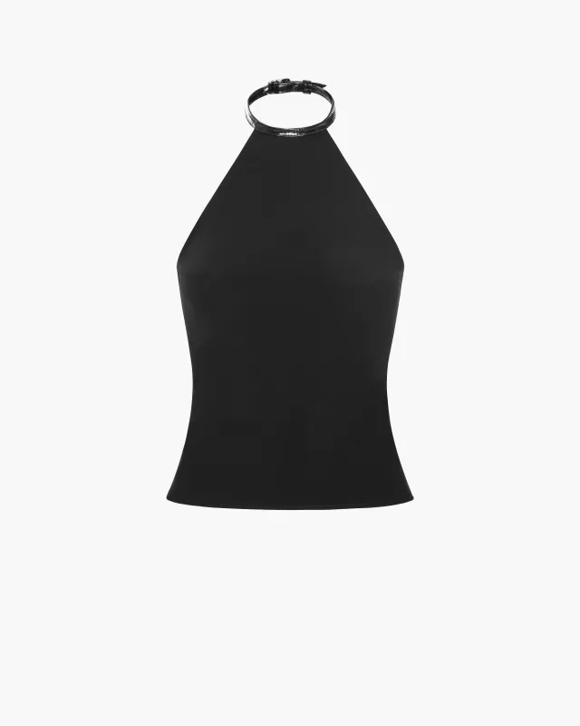 Triple Belt Halter Top made by Mimchik