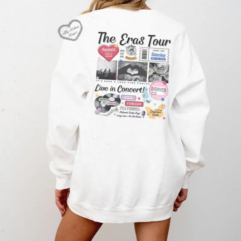 denver night 2 retro pullover | comfort colors sold by Ally Makes Magic