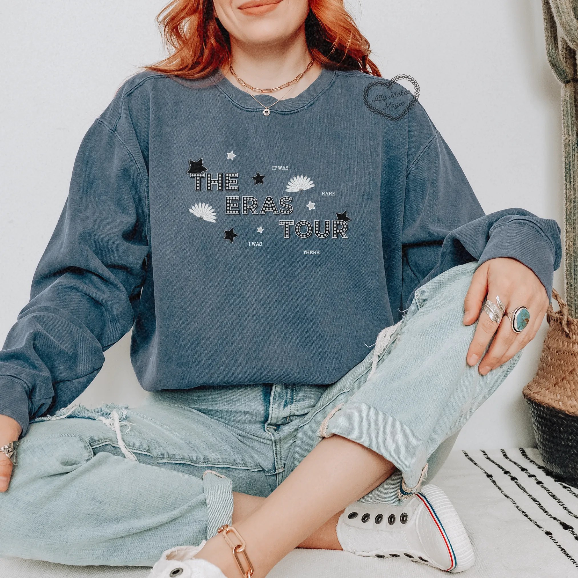 milan night 2 pullover | comfort colors (tortured) sold by Ally Makes Magic product image thumbnail 2