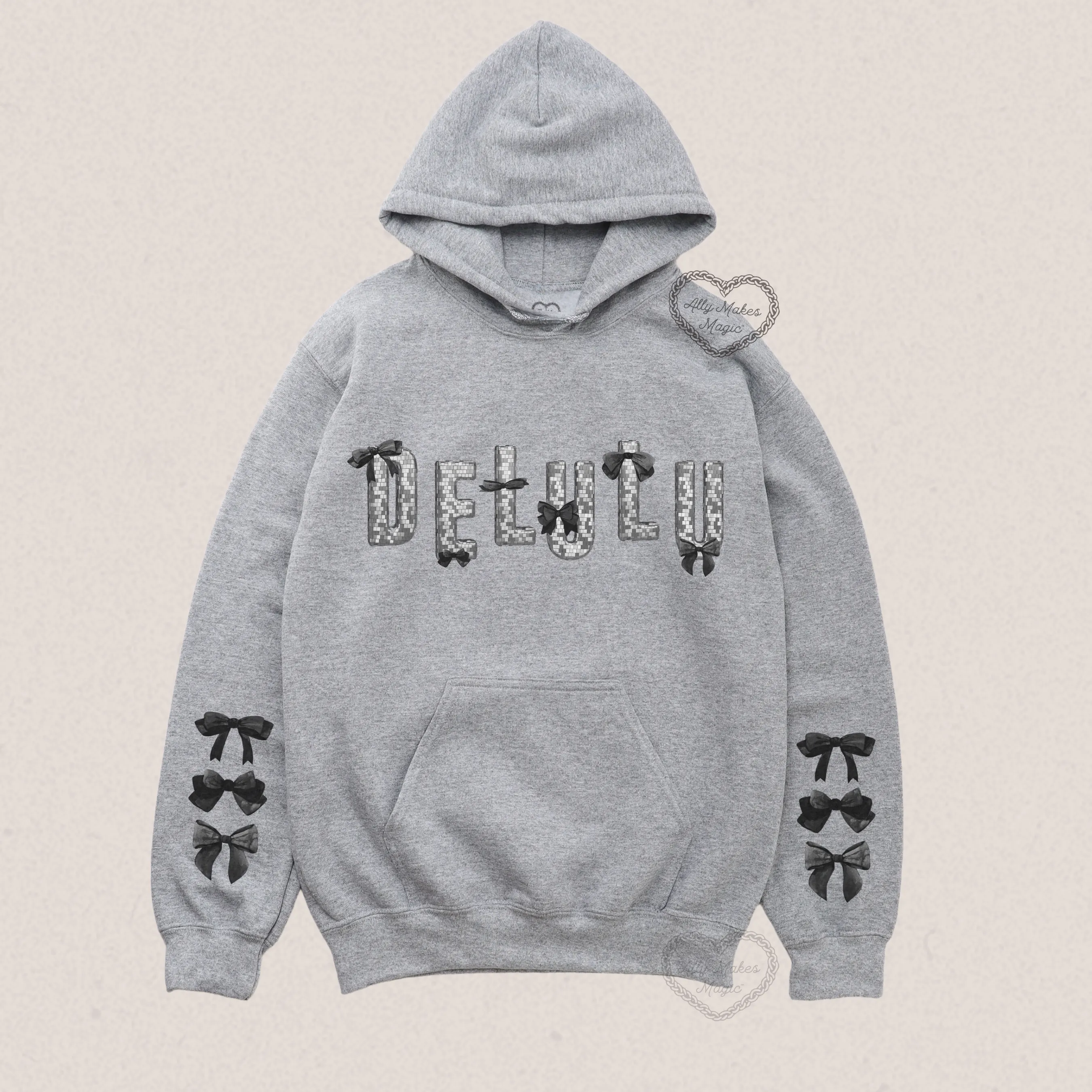 delulu hoodie sold by Ally Makes Magic product image thumbnail 2