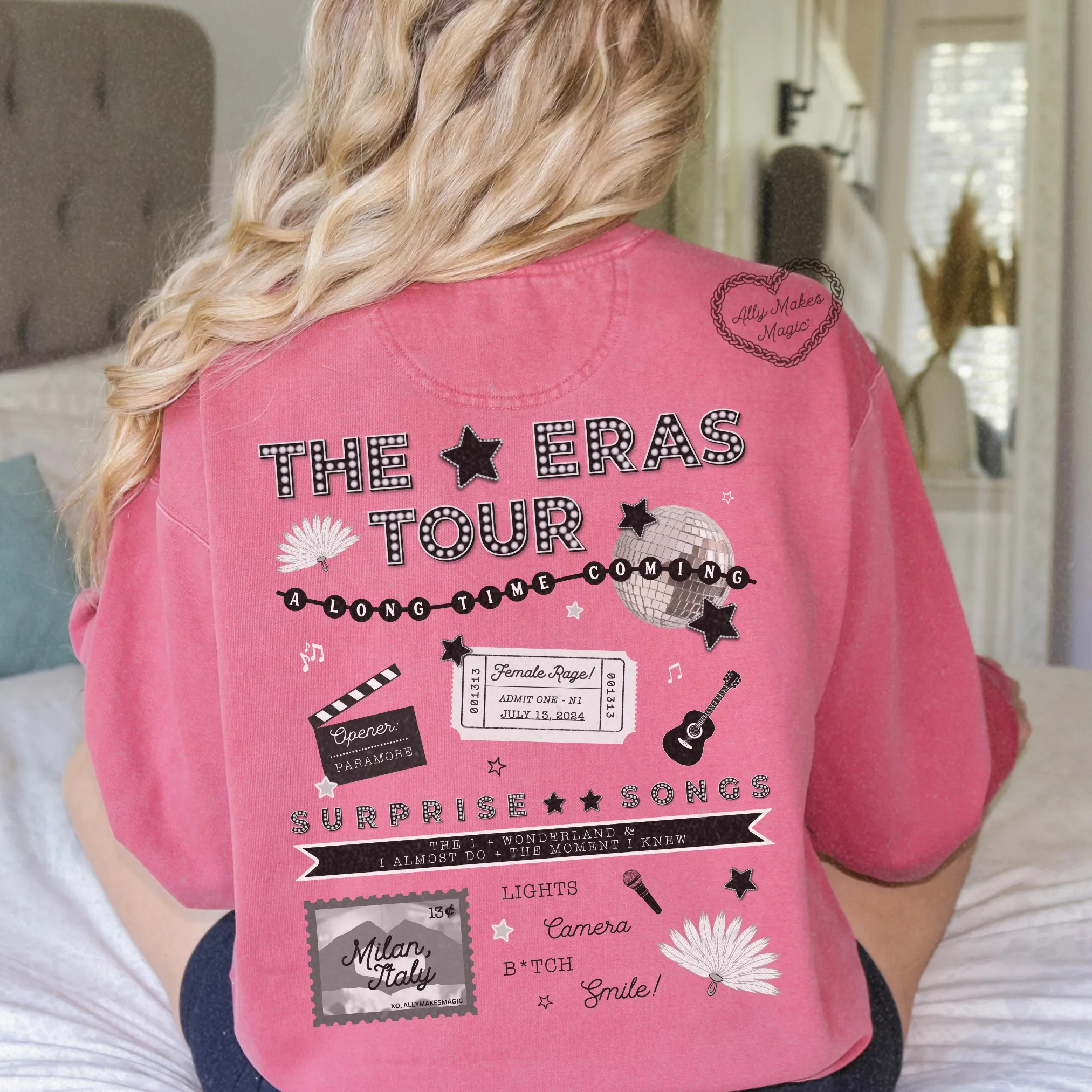 milan night 1 pullover | comfort colors (tortured) sold by Ally Makes Magic