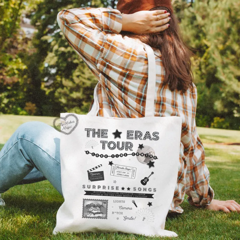 edinburgh night 1 tote bag (tortured) sold by Ally Makes Magic