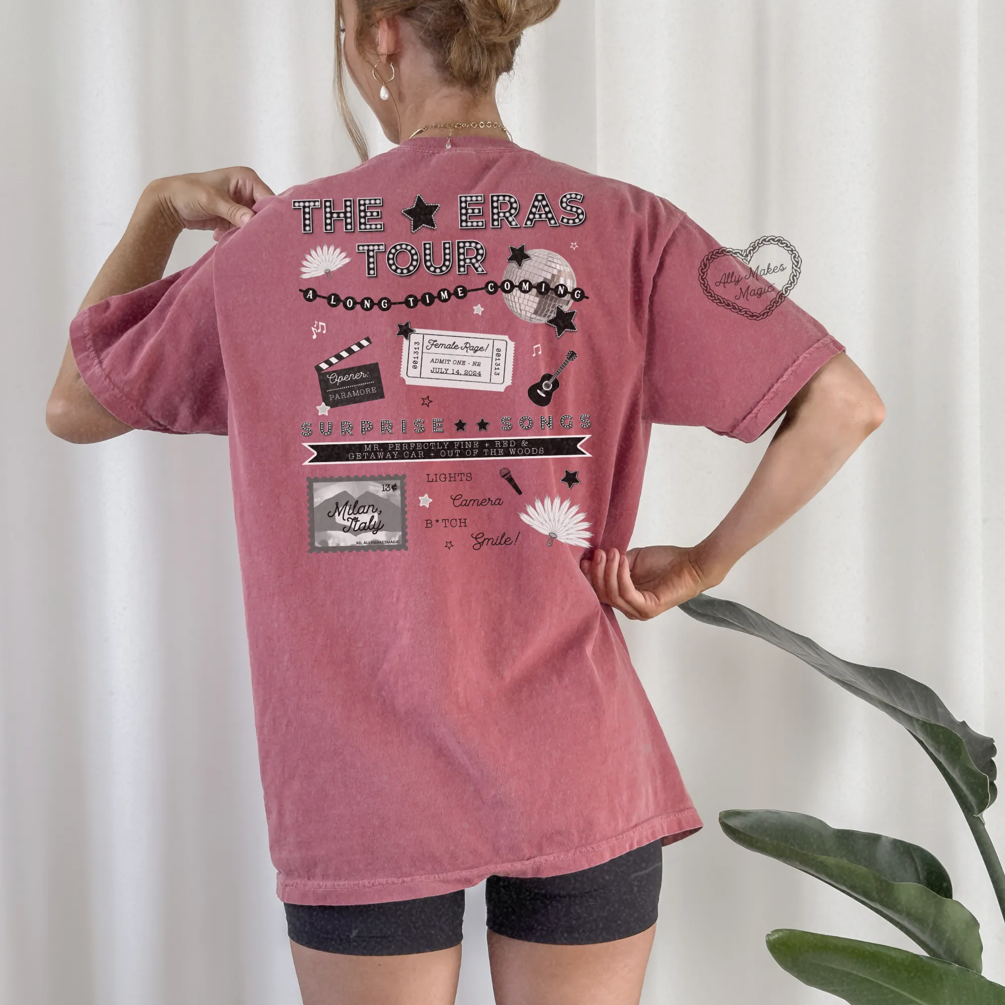 milan night 2 tee | comfort colors (tortured) sold by Ally Makes Magic