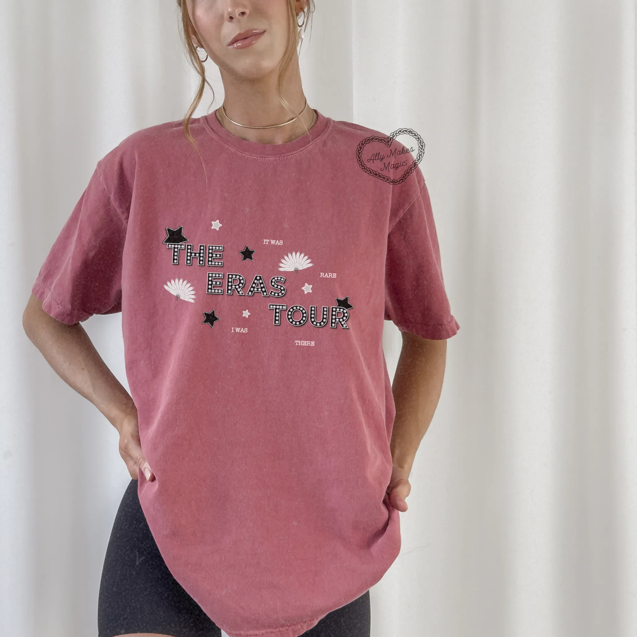 milan night 2 tee | comfort colors (tortured) sold by Ally Makes Magic product image thumbnail 2