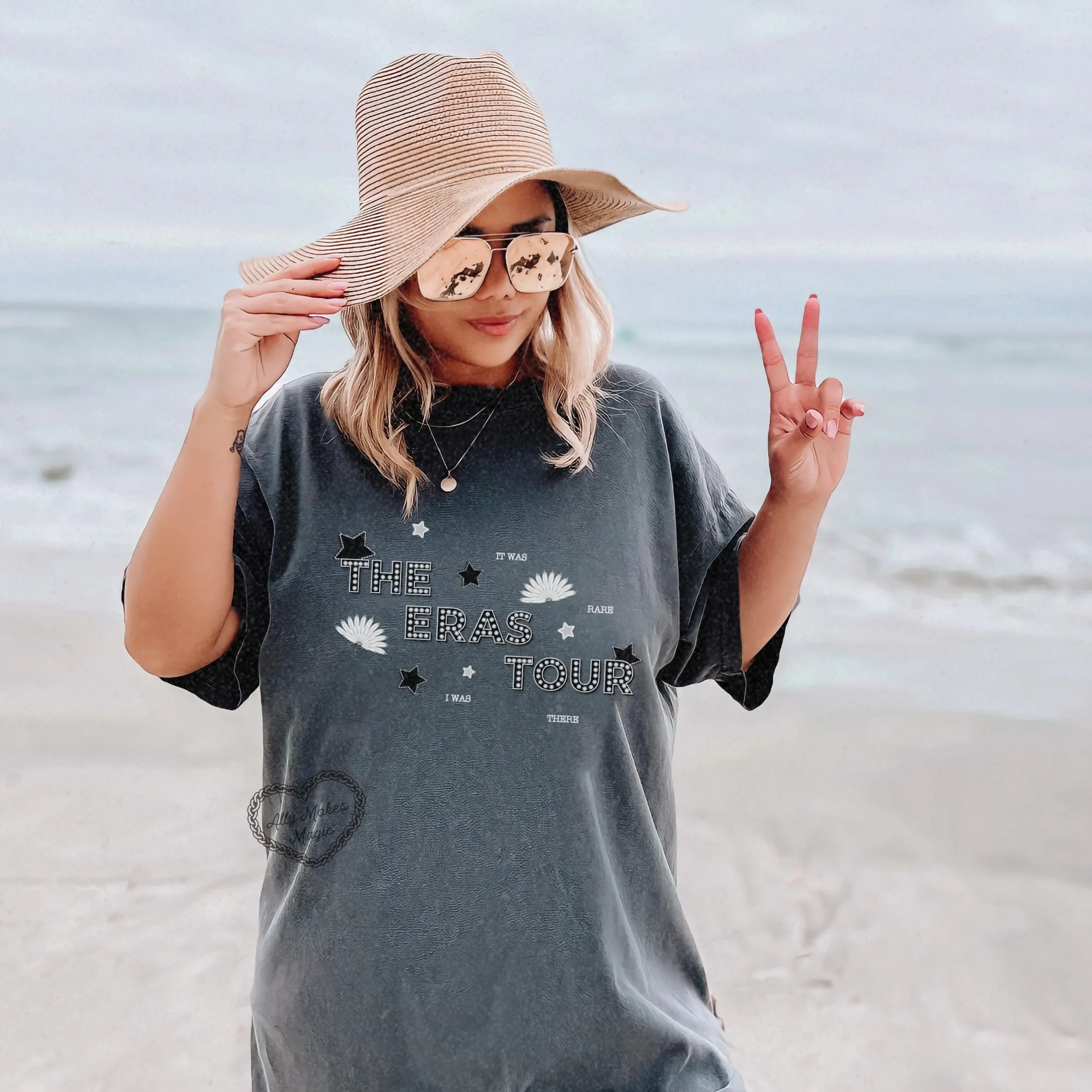 milan night 1 tee | comfort colors (tortured) sold by Ally Makes Magic product image thumbnail 2