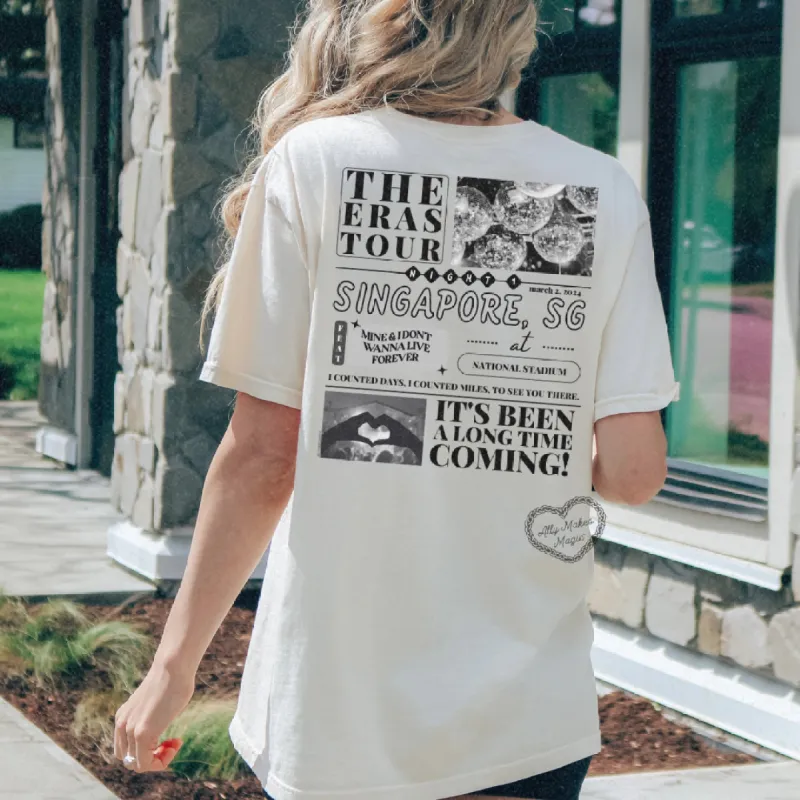 singapore night 1 tee | comfort colors sold by Ally Makes Magic