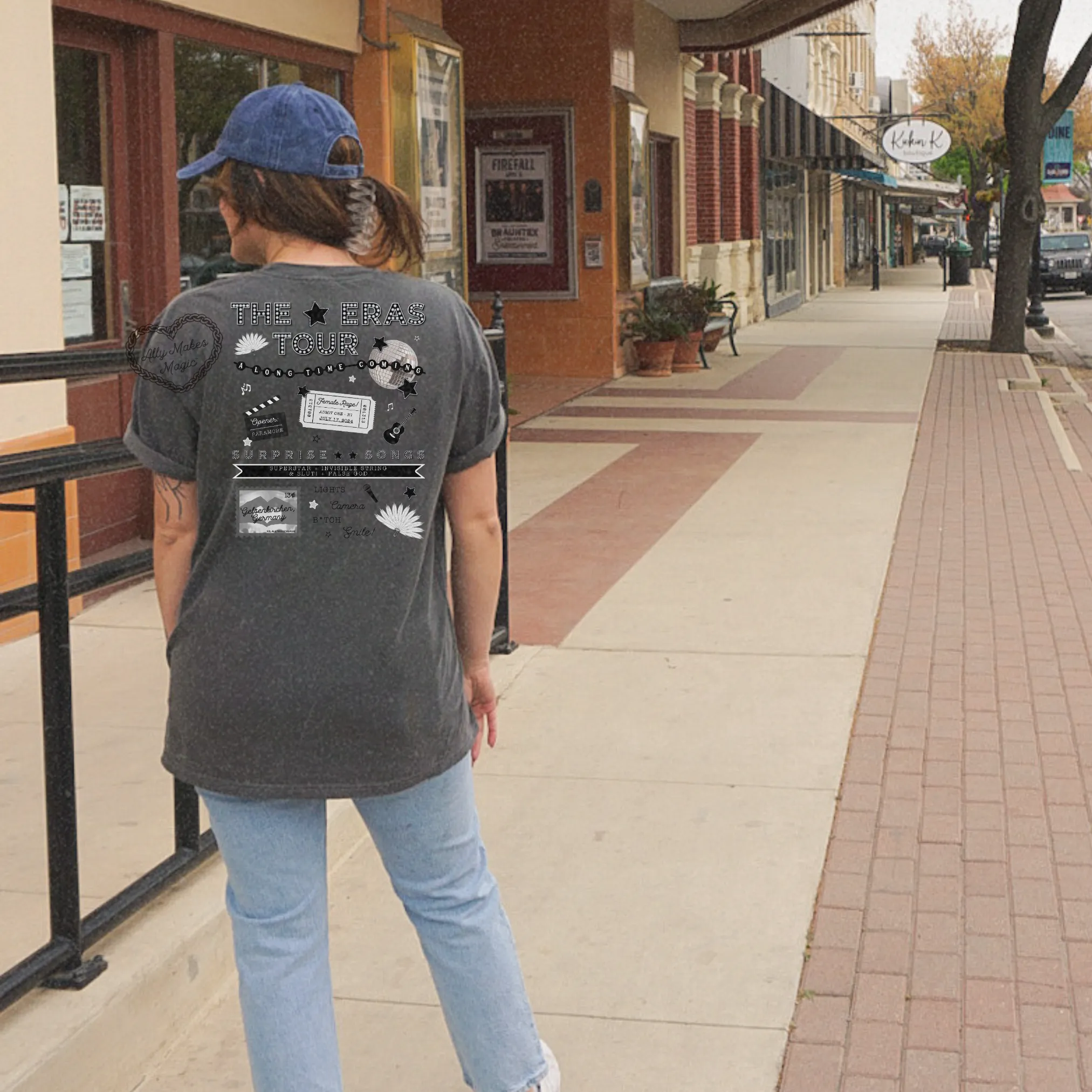 gelsenkirchen night 1 tee | comfort colors (tortured) sold by Ally Makes Magic