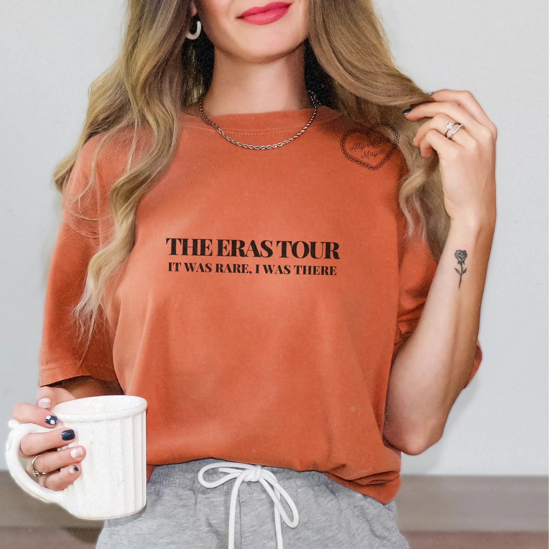 paris night 4 tee | comfort colors sold by Ally Makes Magic product image thumbnail 2