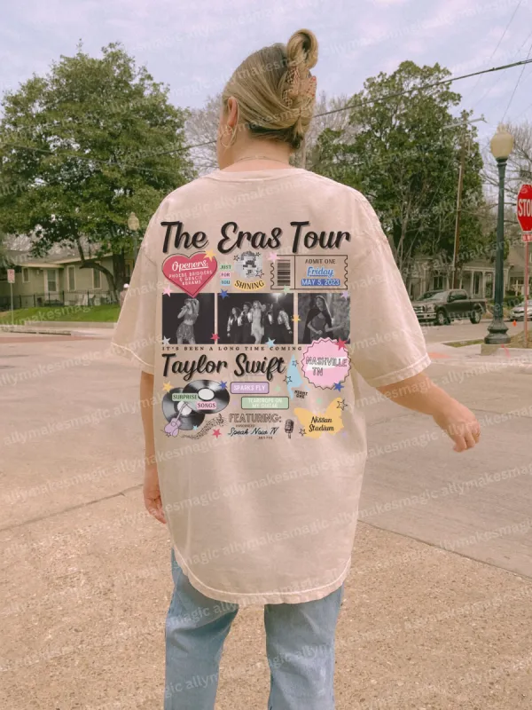 Nashville Night 1 Retro Tee sold by Ally Makes Magic