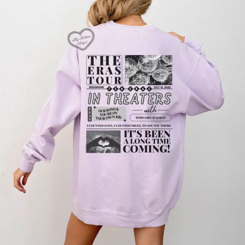 the eras movie pullover (theater version) sold by Ally Makes Magic