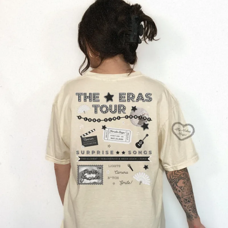 paris night 4 tee (tortured) | comfort colors sold by Ally Makes Magic
