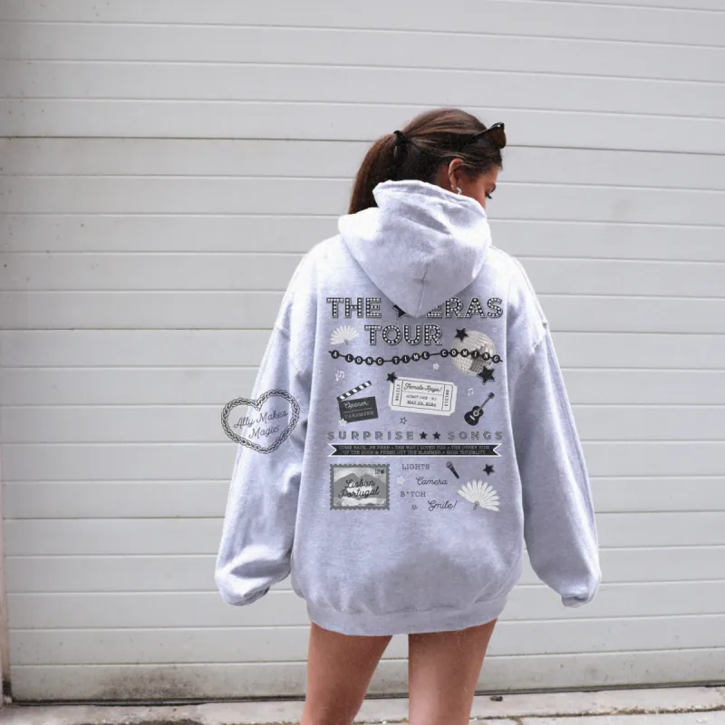 lisbon night 1 hoodie (tortured) sold by Ally Makes Magic