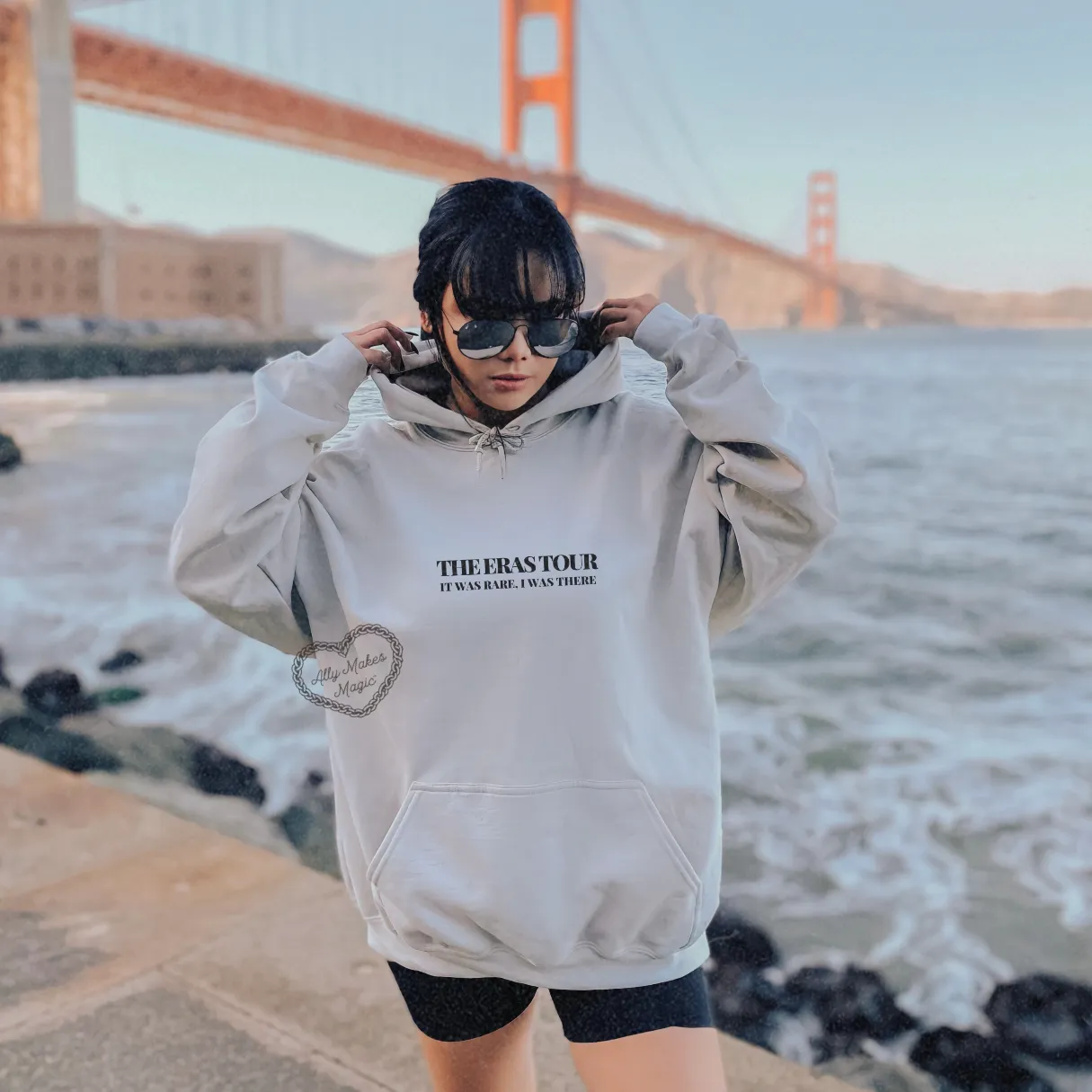 são paulo night 1 hoodie sold by Ally Makes Magic product image thumbnail 2