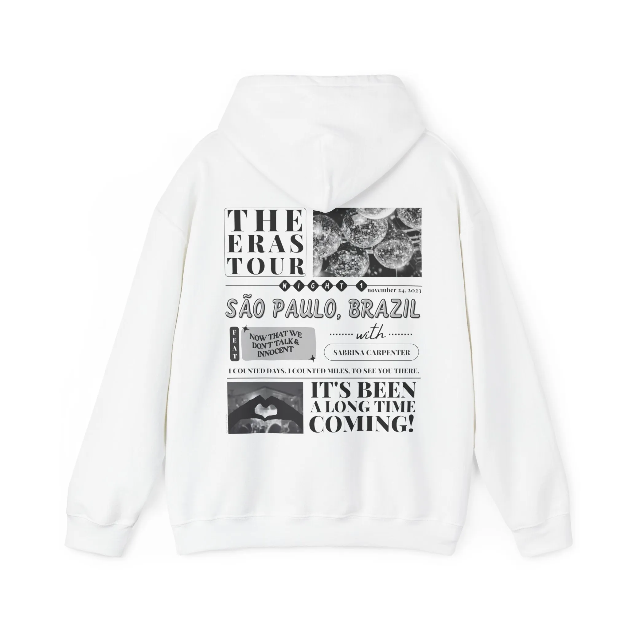 são paulo night 1 hoodie sold by Ally Makes Magic product image thumbnail 4