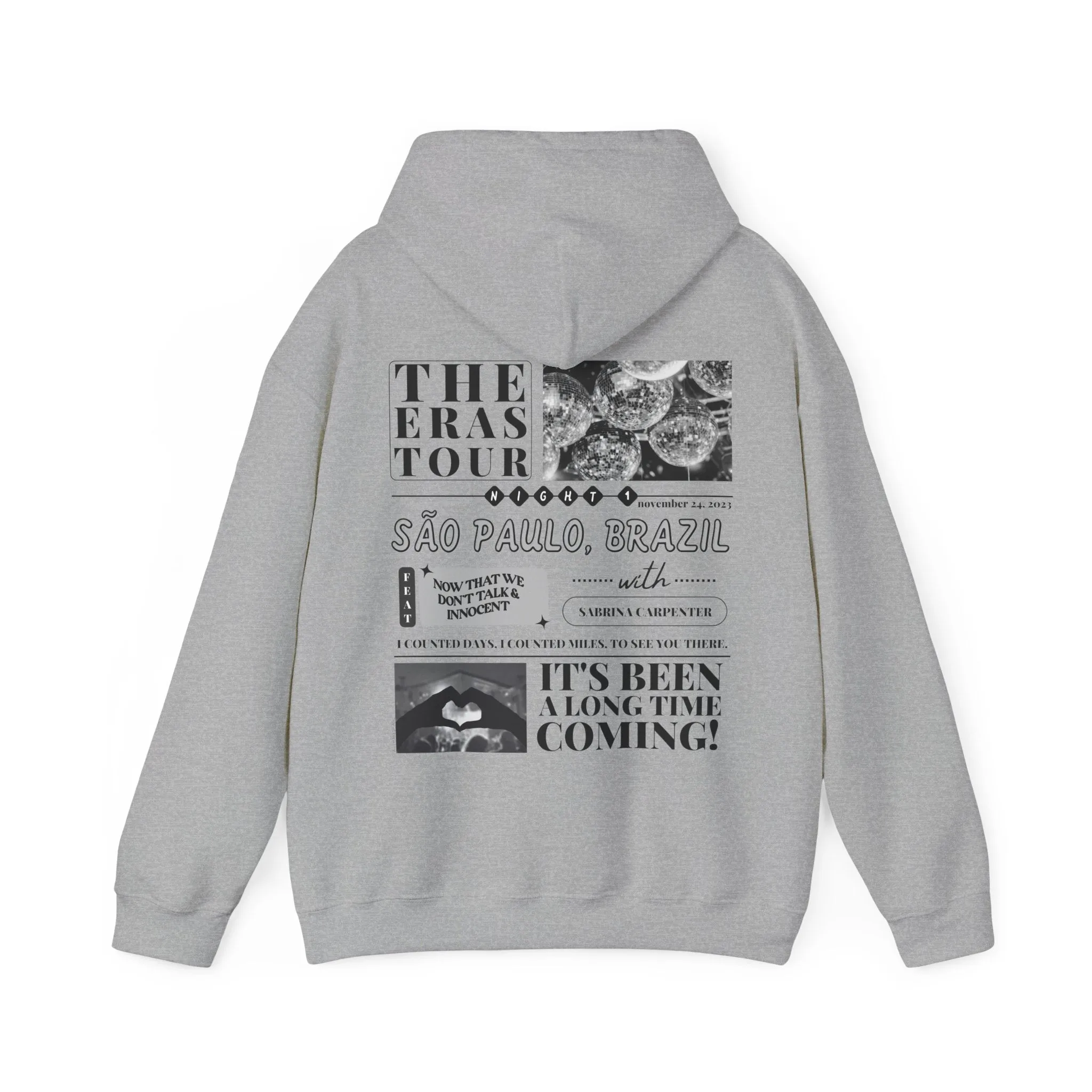 são paulo night 1 hoodie sold by Ally Makes Magic product image thumbnail 3