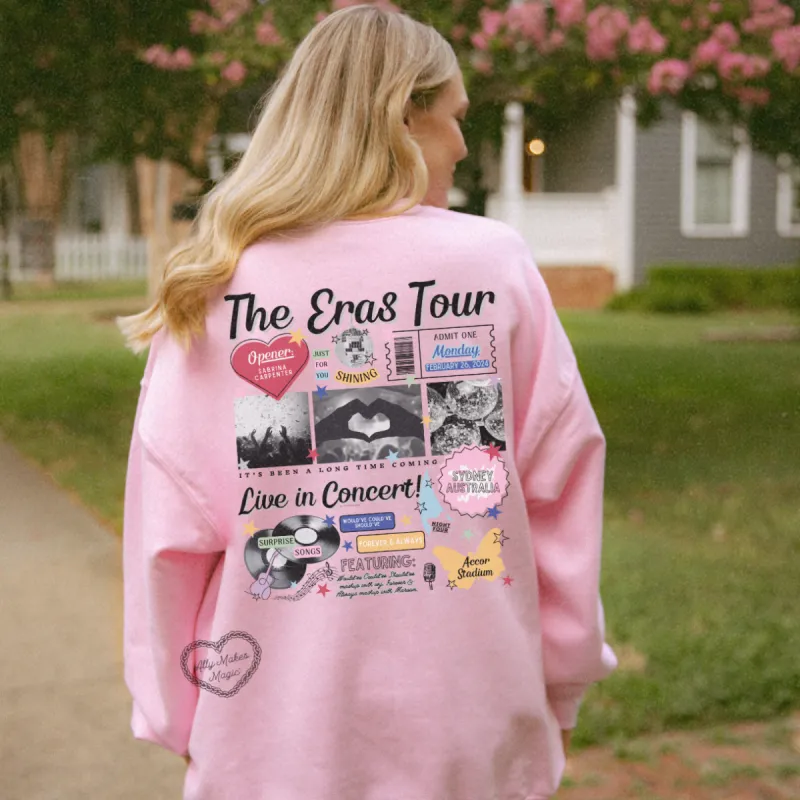 sydney night 4 retro sweater | gildan sold by Ally Makes Magic