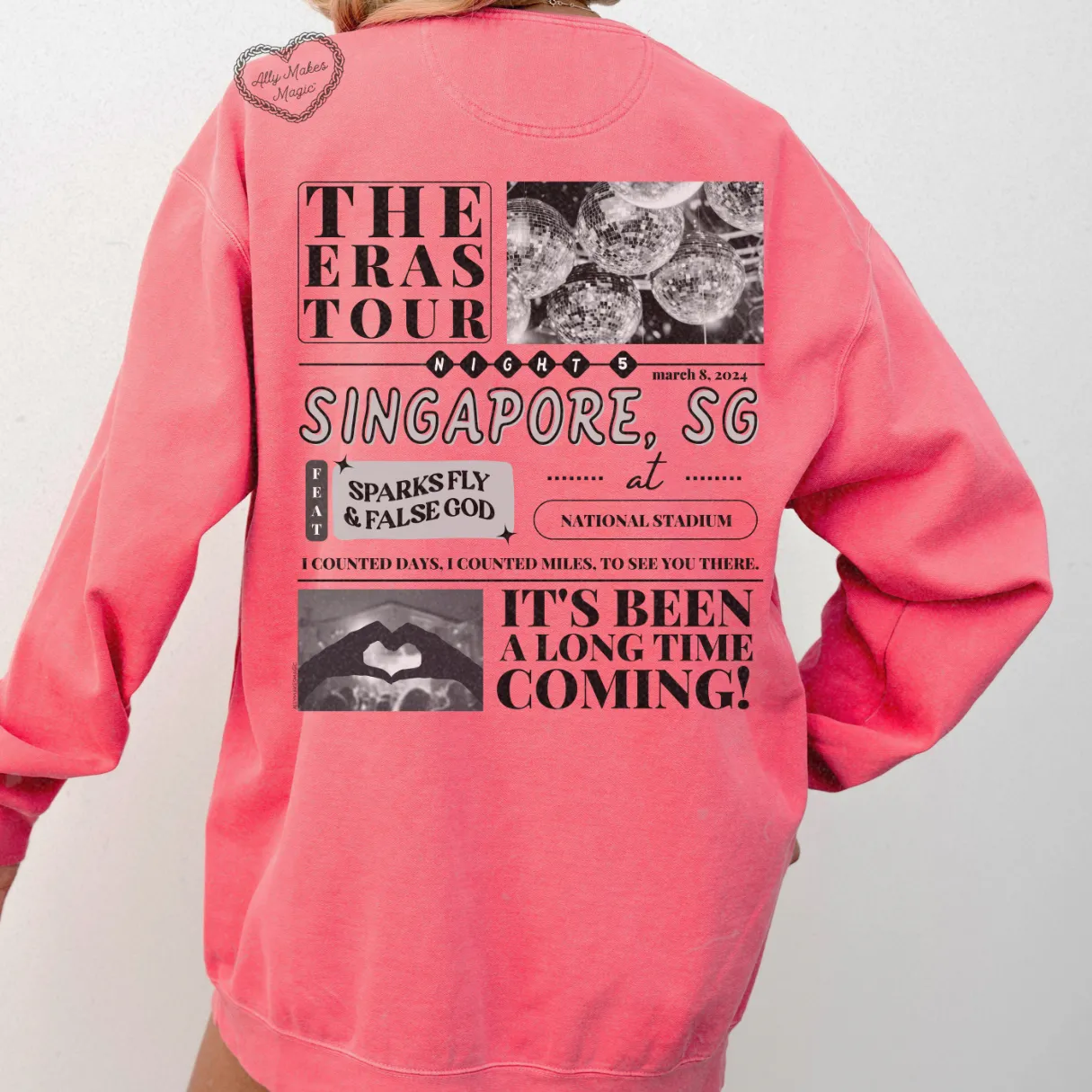 singapore night 5 pullover | comfort colors sold by Ally Makes Magic