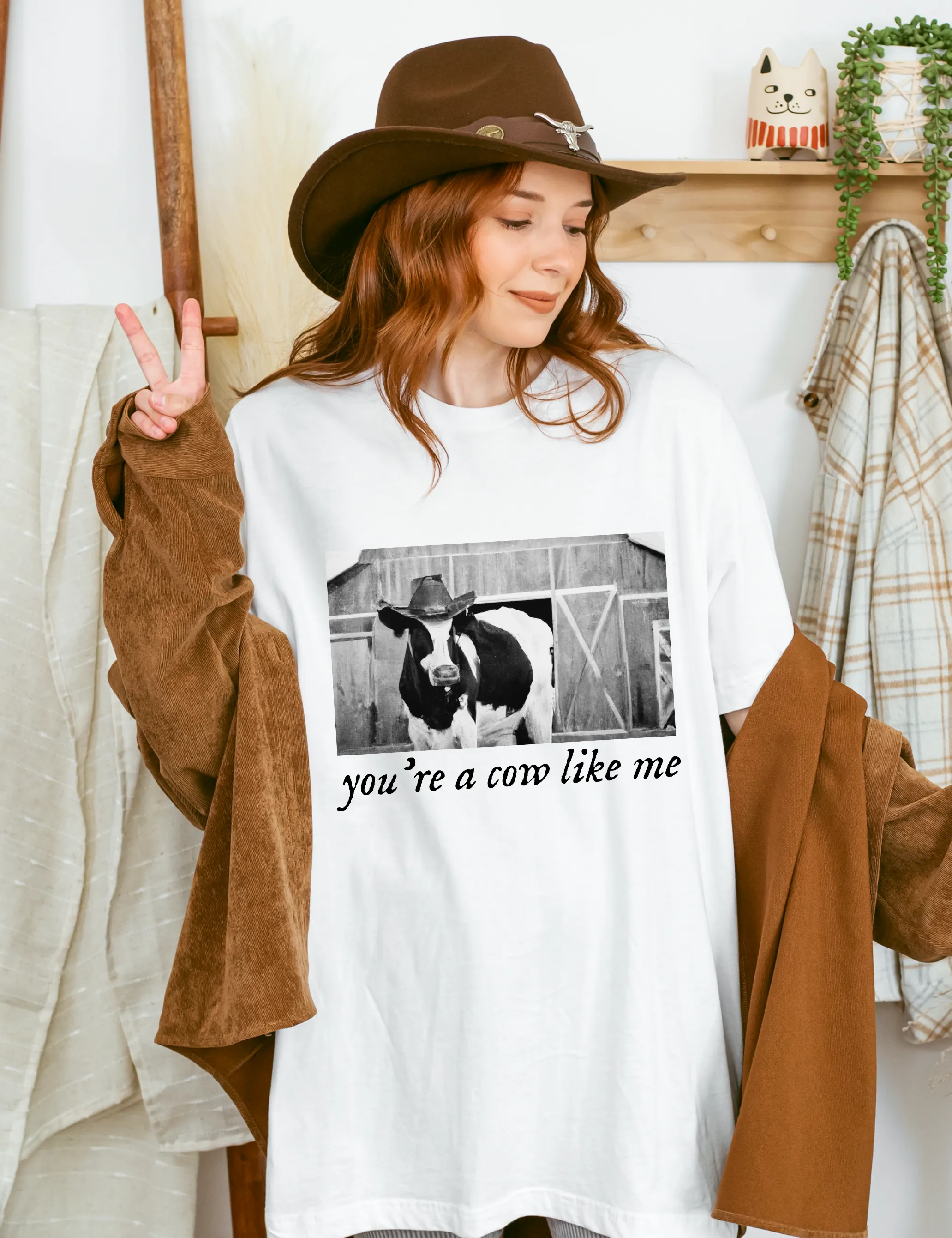 cow like me tee sold by Ally Makes Magic