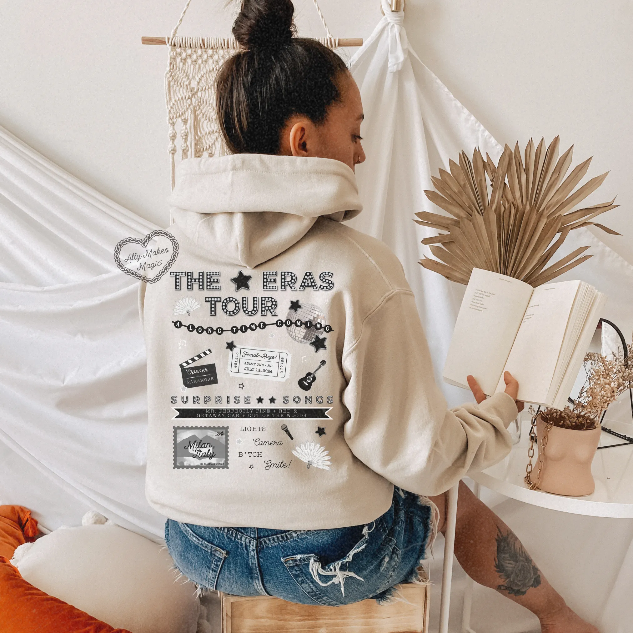 milan night 2 hoodie (tortured) sold by Ally Makes Magic