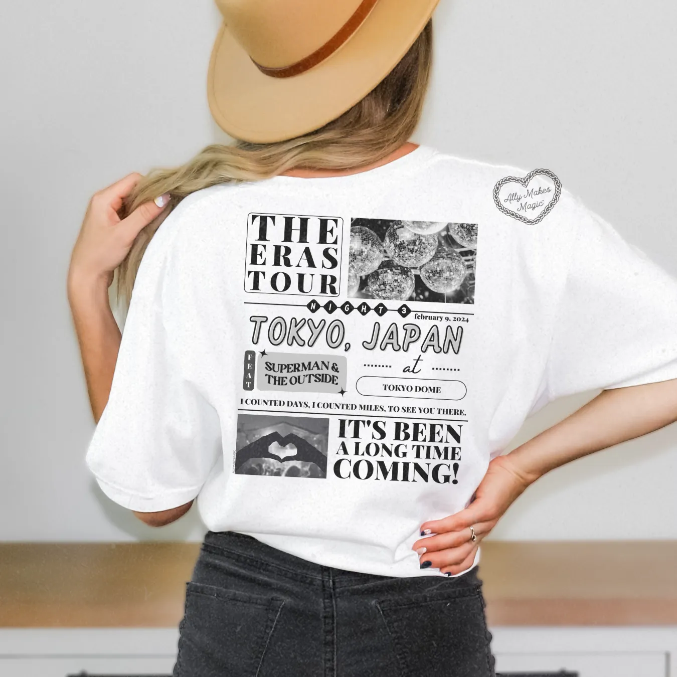 tokyo night 3 tee | comfort colors sold by Ally Makes Magic