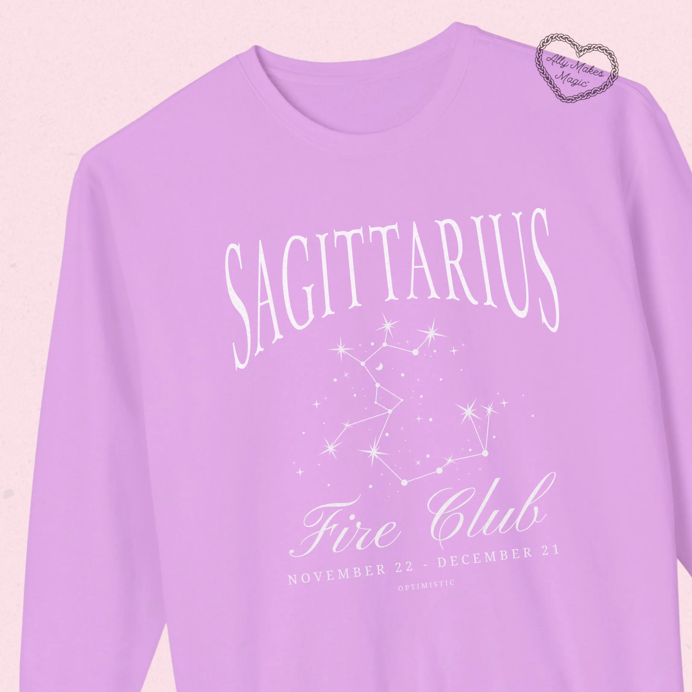 sagittarius zodiac crew sold by Ally Makes Magic product image thumbnail 2