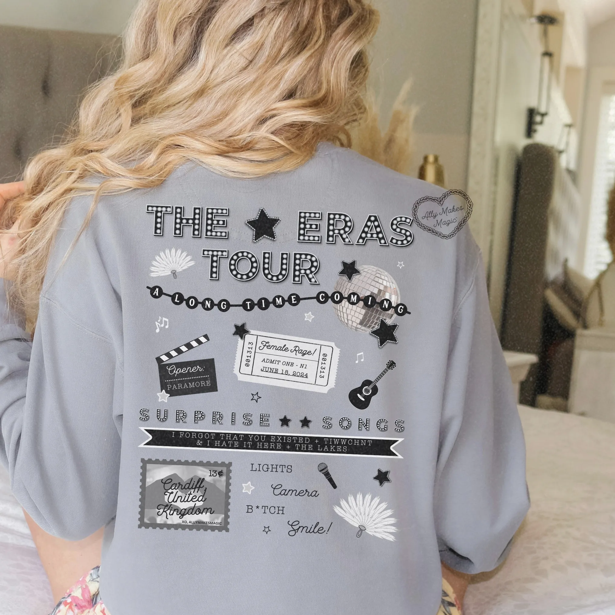 cardiff night 1 pullover | comfort colors (tortured) sold by Ally Makes Magic