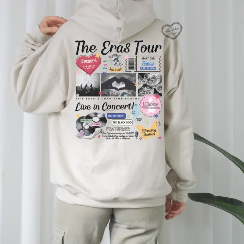 london night 1 retro hoodie sold by Ally Makes Magic