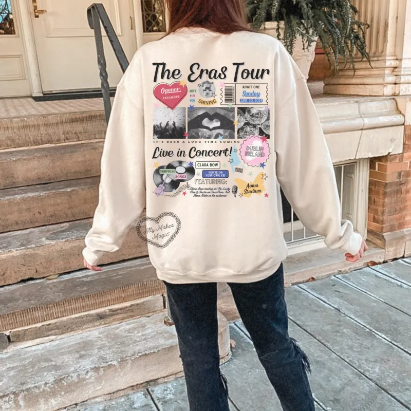 dublin night 3 retro sweater | gildan sold by Ally Makes Magic