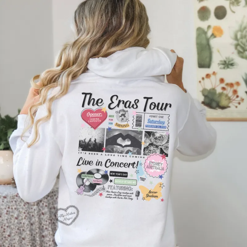 sydney night 2 retro hoodie sold by Ally Makes Magic