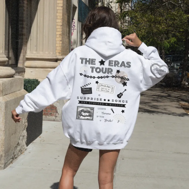 paris night 3 hoodie (tortured) sold by Ally Makes Magic