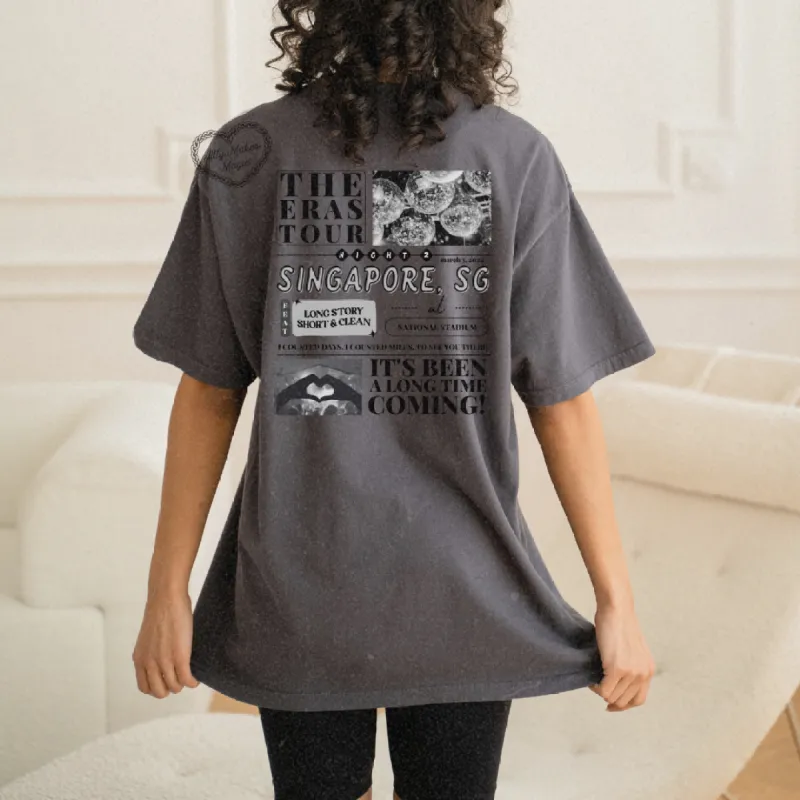 singapore night 2 tee | comfort colors sold by Ally Makes Magic