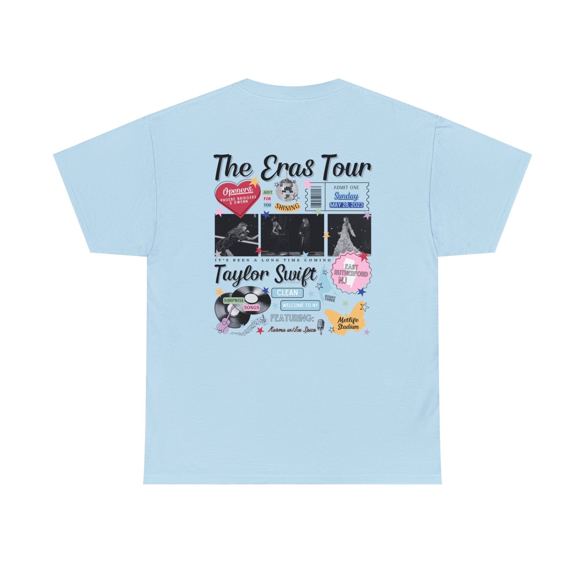 East Rutherford Night 3 Retro Tee sold by Ally Makes Magic product image thumbnail 6