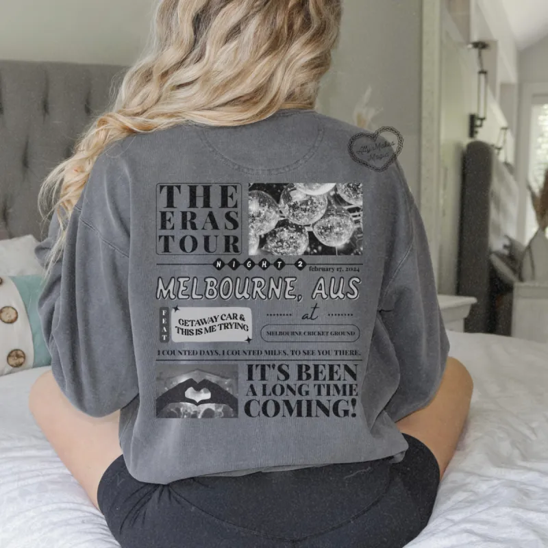 melbourne night 2 pullover | comfort colors sold by Ally Makes Magic