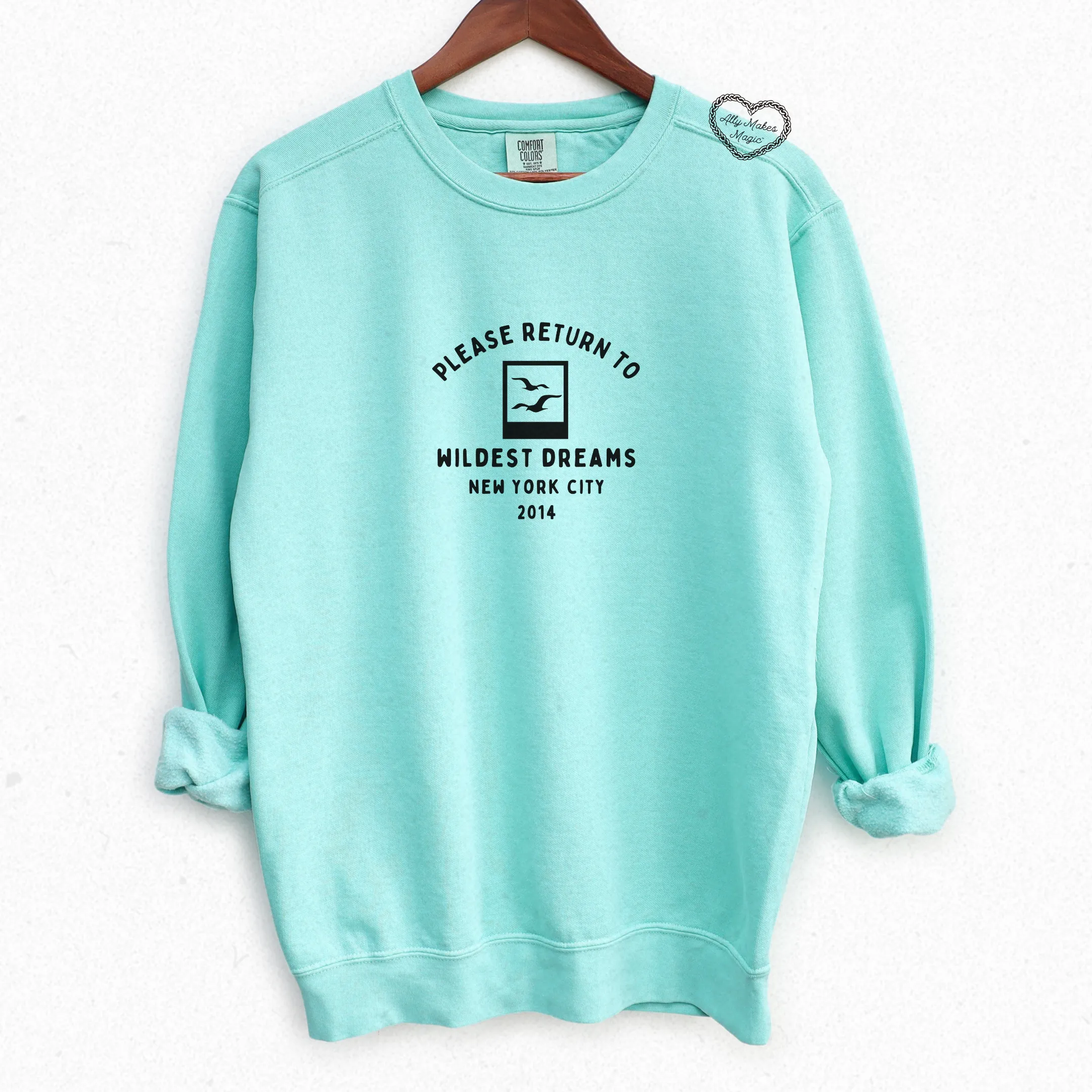 return to taylor: 1989 crewneck sold by Ally Makes Magic product image thumbnail 2