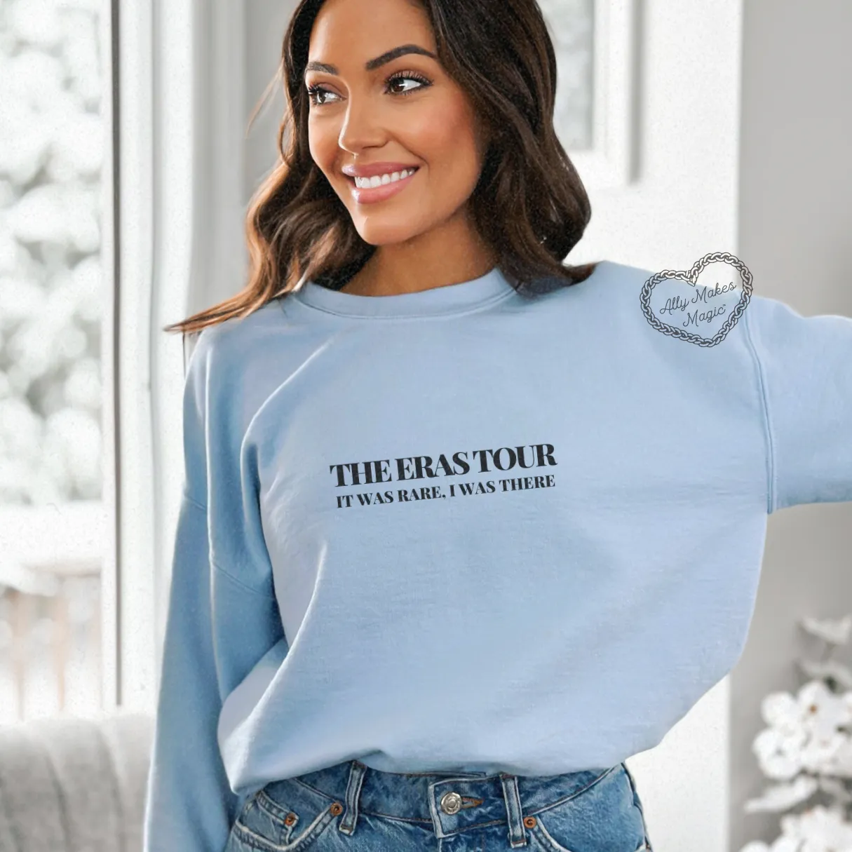 rio de janeiro night 2 sweater | gildan sold by Ally Makes Magic product image thumbnail 2