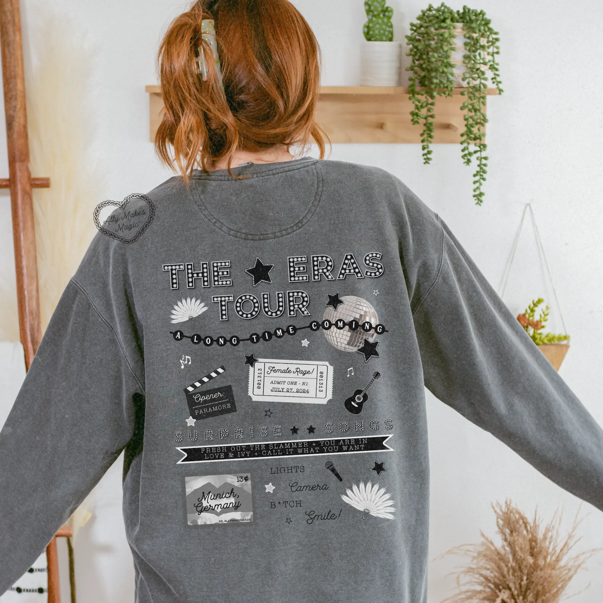 munich night 1 pullover | comfort colors (tortured) sold by Ally Makes Magic