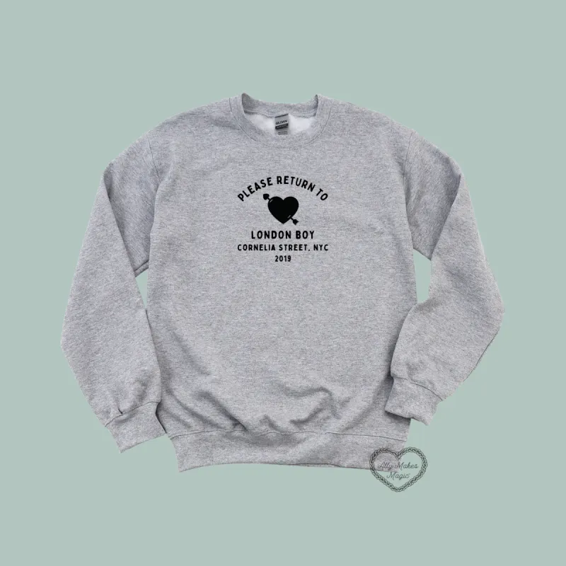 london crewneck sold by Ally Makes Magic