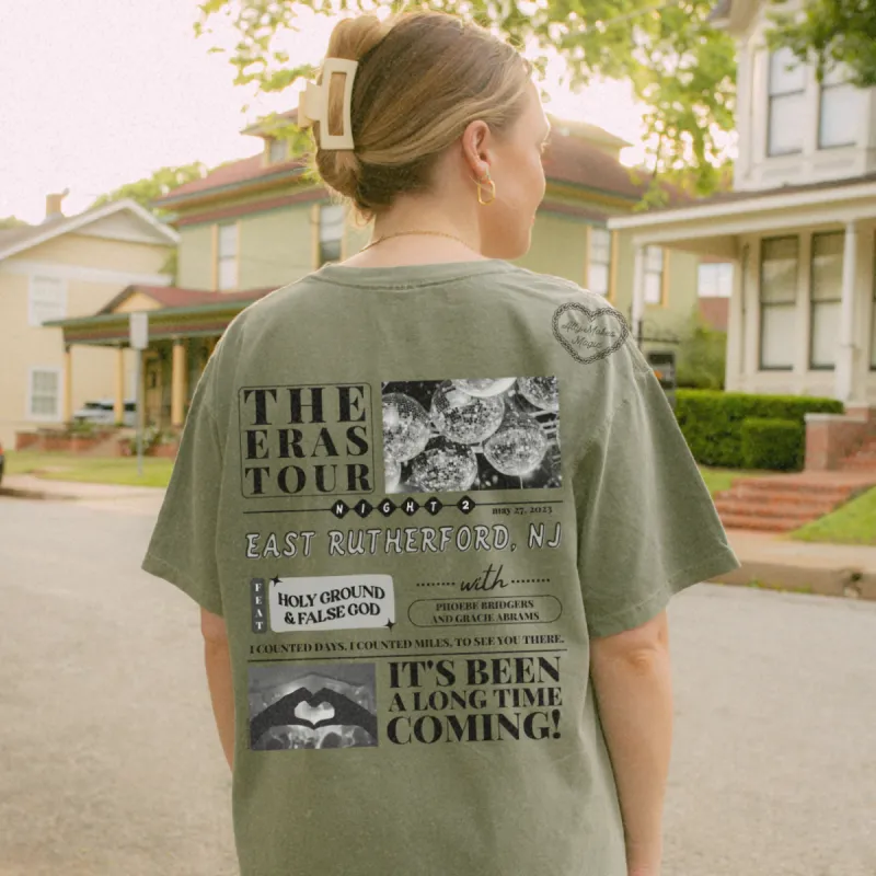 east rutherford night 2 t-shirt | comfort colors sold by Ally Makes Magic