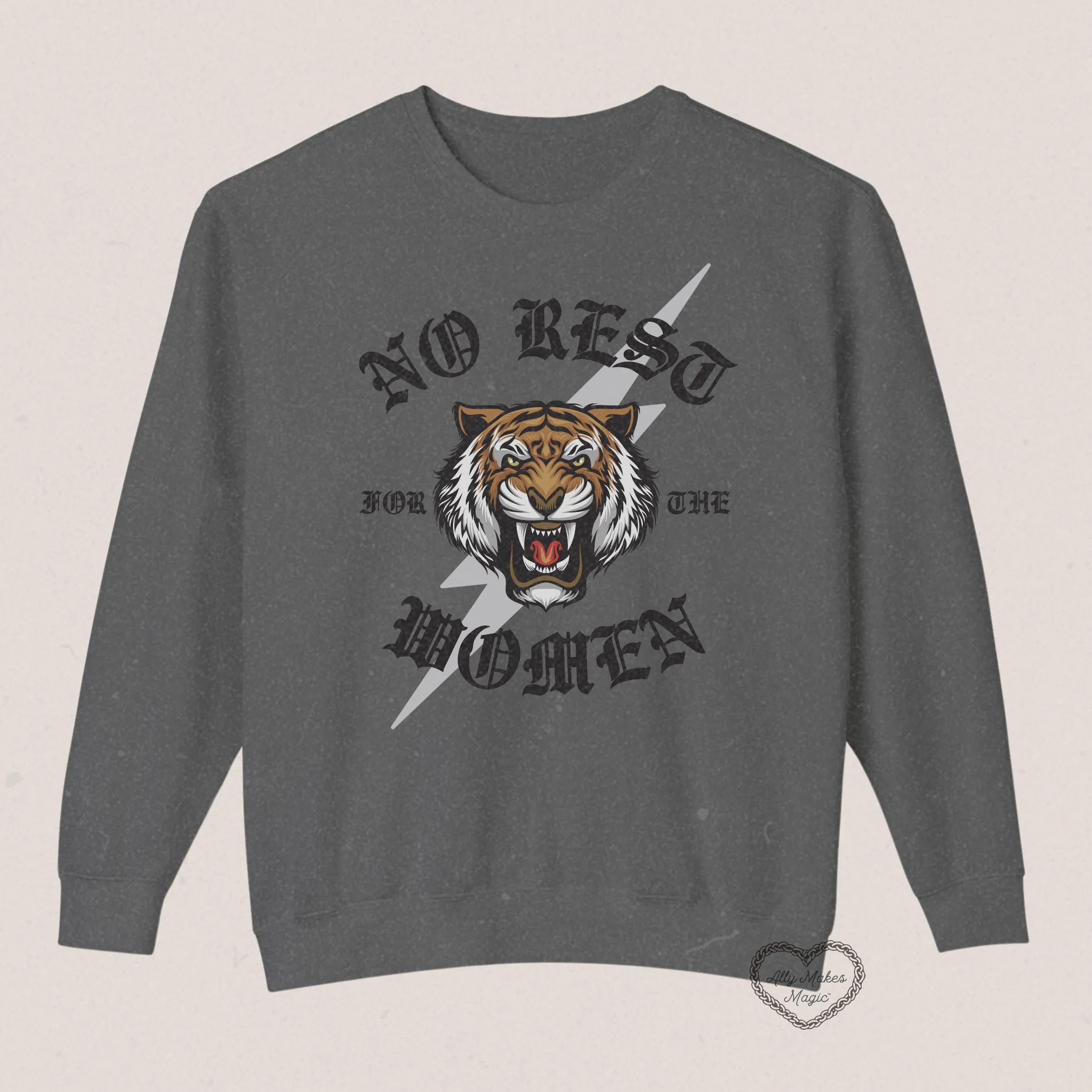 no rest 4 the women crew sold by Ally Makes Magic product image thumbnail 4