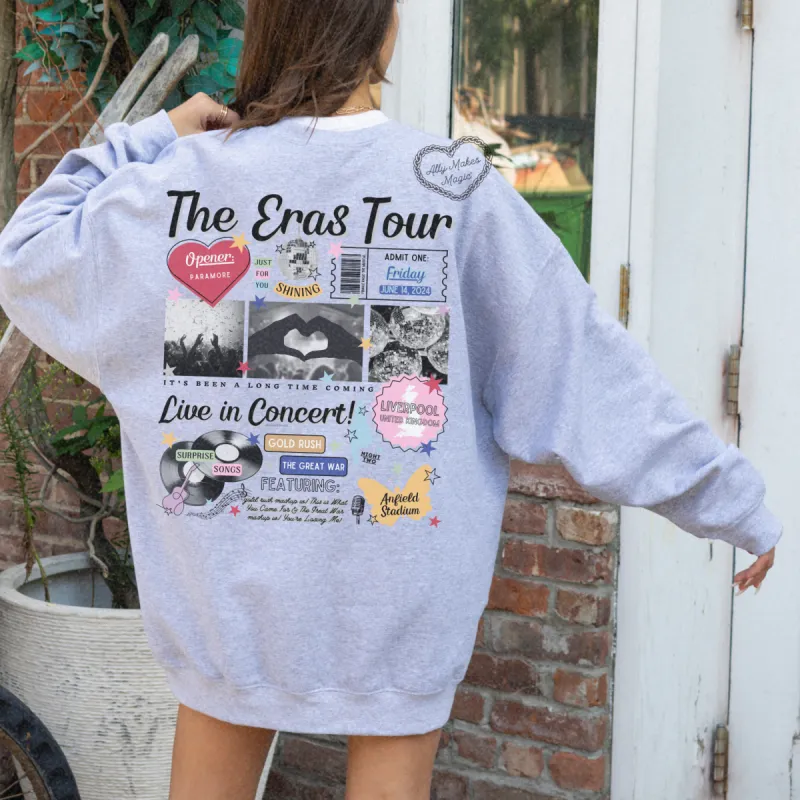 liverpool night 2 retro sweater | gildan sold by Ally Makes Magic