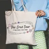 singapore night 5 retro tote bag sold by Ally Makes Magic