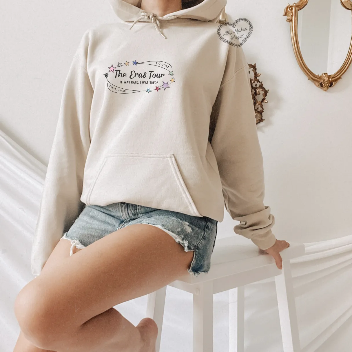 tokyo night 1 retro hoodie sold by Ally Makes Magic product image thumbnail 2