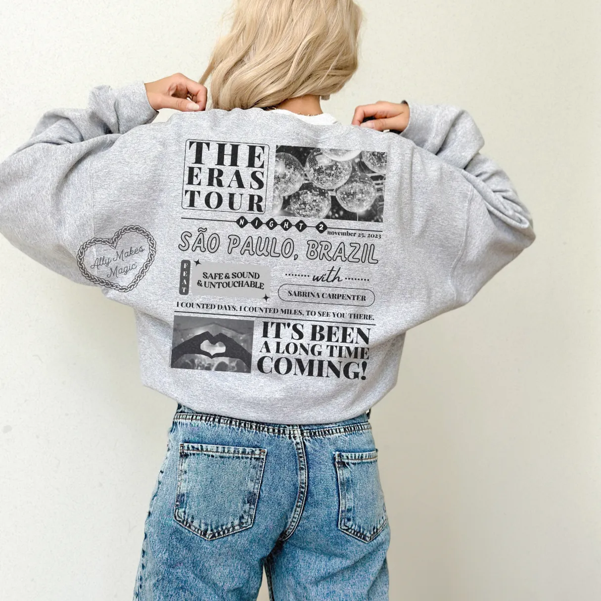 são paulo night 2 sweater | gildan sold by Ally Makes Magic